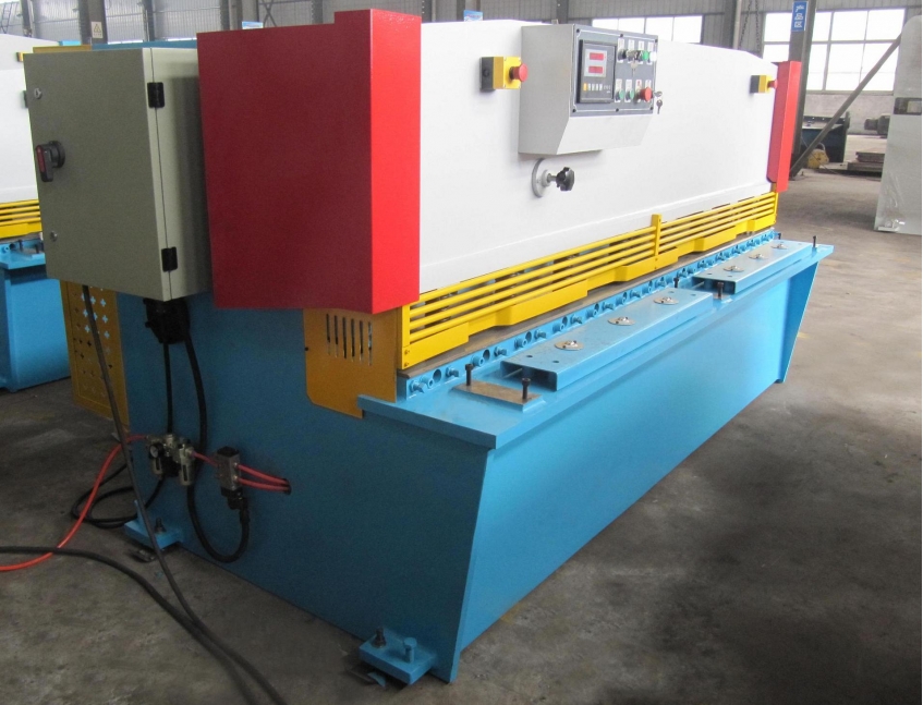 QC12Y-8x2500 hydraulic swing beam shearing machine